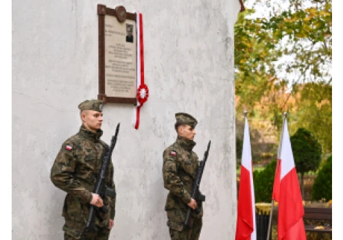 Odsłonięto tablicę upamiętniającą ks. Józefa Waląga – kapelana AK i działacza WiN