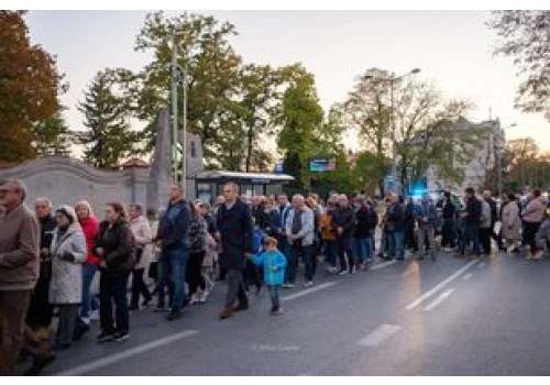 Wielka Procesja Różańcowa ulicami Tarnowa