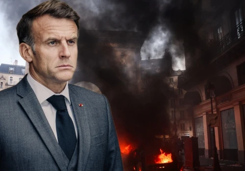 Chaos we Francji, pilne wystąpienie Emmanuela Macrona. 
