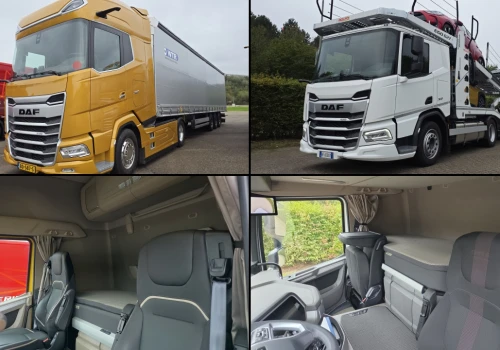 DAF XG+ Single Driver Luxury i DAF XD pod autotransporter – prezentacja dwóch rozmiarów