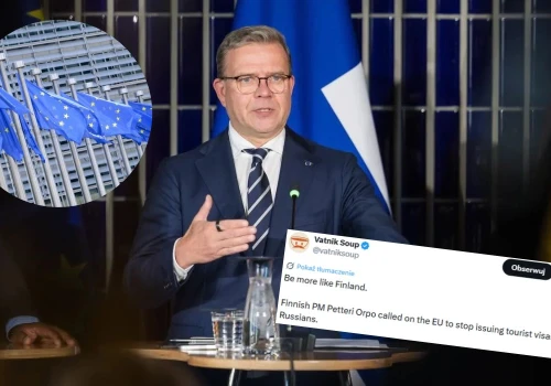 Premier Finlandii dopytuje się, dlaczego rosyjscy turyści wciąż dostają wizy do Europy, i to setki tysięcy