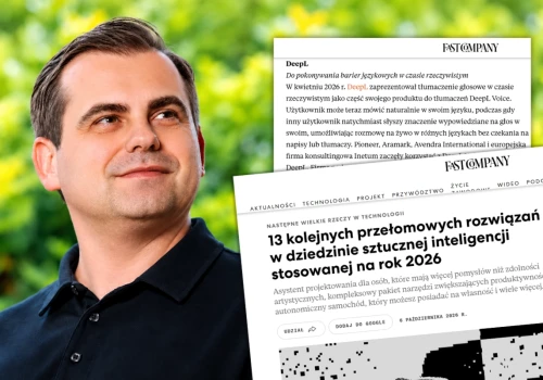Jednorożec Polaka wśród technologii, które zmienią biznes. DeepL tłumaczy dziś rozmowy na żywo i zachowuje głos mówcy