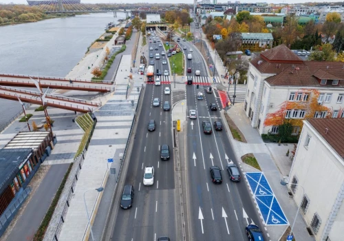 Wisłostrada zwężona do jednego pasa. Utrudnienia potrwają pięć nocy