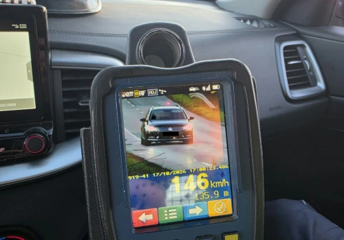 146 km/h zamiast 50. 27-latek stracił prawo jazdy w gminie Kłoczew
