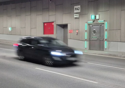 Północna Obwodnica Krakowa. Zmiana limitu prędkości w tunelach