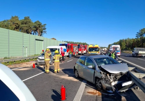 Wypadek na S3 w pobliżu Klinisk Wielkich. Droga w kierunku Szczecina zablokowana