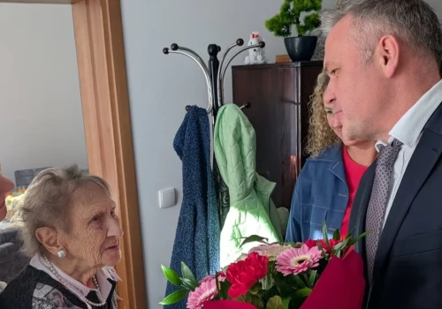 104 lata pani Teresy! Najstarsza mieszkanka Złotowa świętowała urodziny
