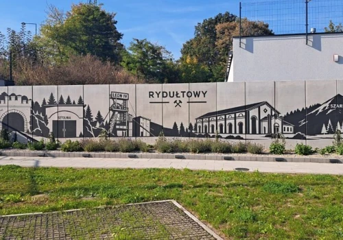 Górnictwo to część historii tego miasta. Nowy mural powstał w Rydułtowach