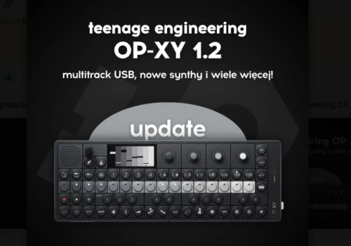 teenage engineering OP–XY 1.2 – wielokanałowe audio USB i nowy syntezator perkusyjny