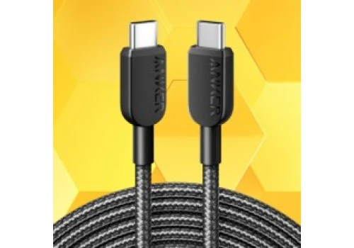 Kable USB-C Anker 60W taniej w Amazon PL. 90 cm za 15,99 zł, 180 cm za 19,98 zł