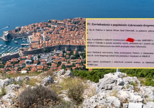 Polacy wracają z Chorwacji i dostają mandaty. Nawet 6 tys. zł
