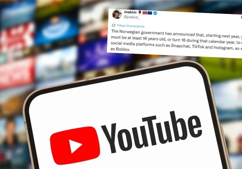 Norwegia planuje nowe ograniczenia wiekowe w internecie, na celowniku Roblox, YouTube i TikTok