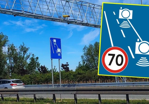 Rekordowy odcinkowy pomiar prędkości. Aż 48 km i limit 70 km/h