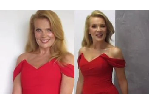 60-letnia Dorota Chotecka kusi w czerwieni. "Idę odebrać pierwszą emeryturę"