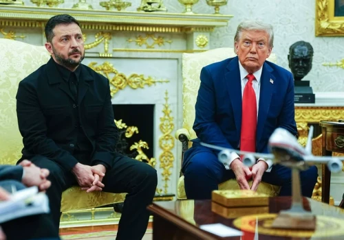 Trump żąda zmiany na Ukrainie. 