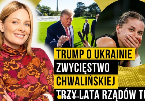 Trump o Ukrainie, zwycięstwo Chwalińskiej, trzeci rok rządów Koalicji | Onet Rano.