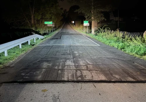 Chocieszów - niespodzianka na drodze