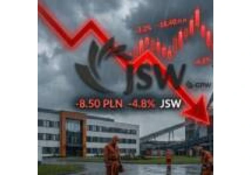 Kurs JSW znowu spada! Czy notowania ponownie zejdą na wsparcie 30 zł? W tle shorty i ceny węgla koksowego