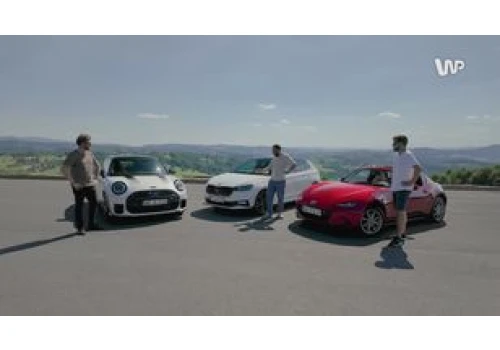 Gran turismo: porównanie Mini JCW, Skoda Fabia 130 i Mazda MX-5 RF na górskich drogach