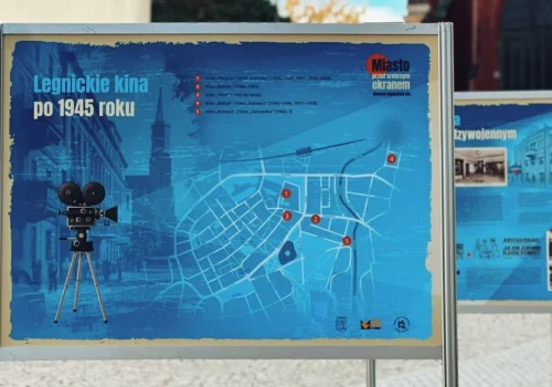 Plenerowa wystawa na rynku i otwarta konferencja o historii kin w Legnicy - program wydarzenia