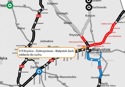 Kierowcy mogą już korzystać z odcinka S19 łączącego się z S8
