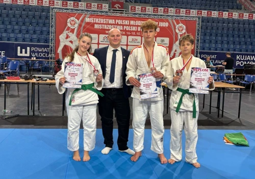 Trzy medale judoków KS Cieszyn na Mistrzostwach Polski U-16