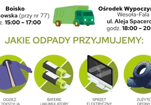 Mobilny PSZOK ponownie w Mysłowicach. W tych miejscach będzie można oddać odpady