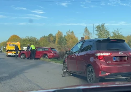 Kolizja na ul. Sulińskiego