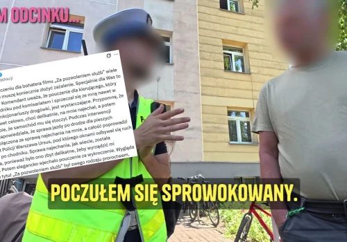 Policja upiera się, że najechanie na Konfiturę i używanie samochodu jako broni nie zasługuje na karę