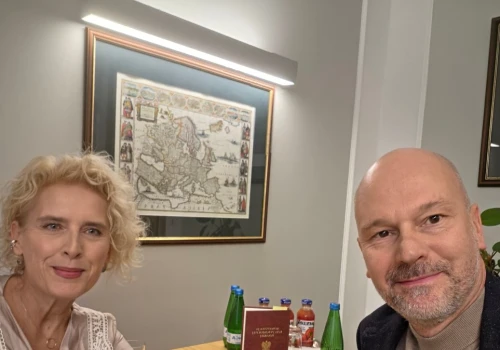 Zaskakujące zdjęcie Berka. Zjawił się w "zakazanym" dla niego pokoju