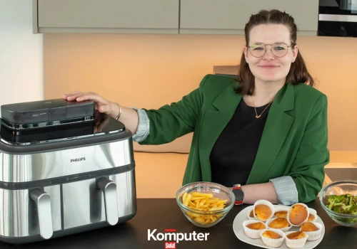 Test Philips Airfryer NA555/00. Dwie szuflady, gotowanie na parze, wysoka cena