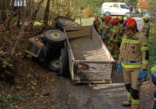Tragedia na Podkarpaciu. 76-latek zginął przygnieciony przez traktor