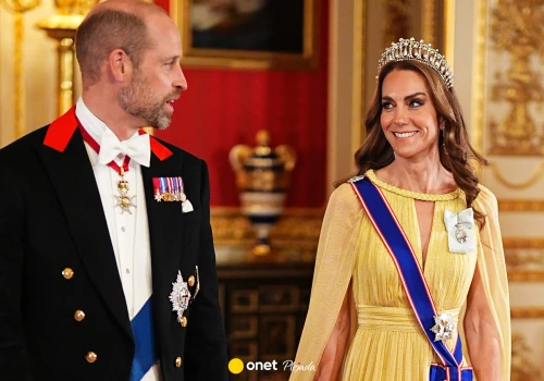 Księżna Kate w Tiarze Węzłów Miłości. 