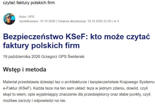 System KSeF na chłopski rozum 3!