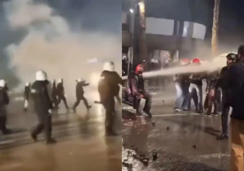 Gwałtowne antyrządowe protesty. W funkcjonariuszy poleciały kamienie i butelki z benzyną. Służby odpowiedziały gazem i armatkami wodnymi