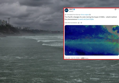 El Nino zmienia kolor Pacyfiku. Naukowcy alarmują