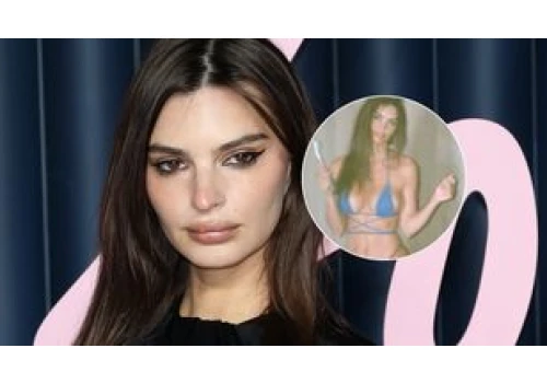 Emily Ratajkowski kusi w mikroskopijnym bikini. Gwiazda o polskich korzeniach wygląda bosko