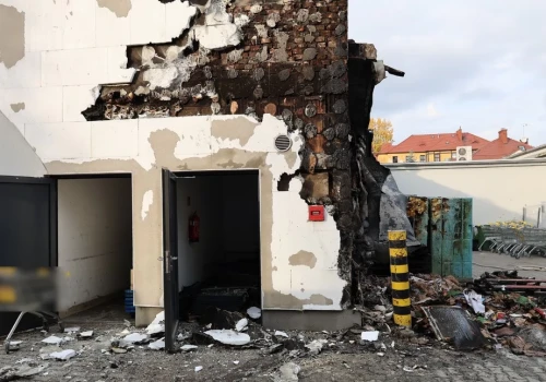 Legnica. Podpalacz Biedronki przy ulicy Orzeszkowej trafił do aresztu na trzy miesiące