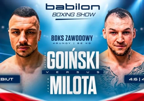 Mateusz Goiński wraca na ring! Pięciokrotny wicemistrz Polski z Konina zadebiutuje w zawodowym boksie