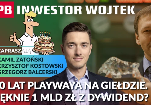 10 lat PlayWaya na giełdzie. Pęknie 1 mld zł z dywidend? INWESTOR WOJTEK