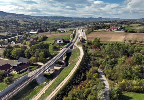 Linia kolejowa 104. Odcinek Mordarka – Klęczany. Październik 2026