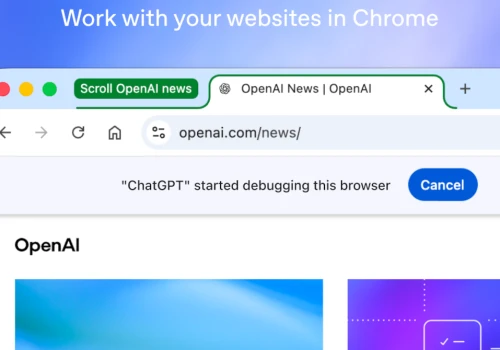 ChatGPT przejmuje kontrolę nad kartami w przeglądarce. Pobiera pliki i wypełnia formularze