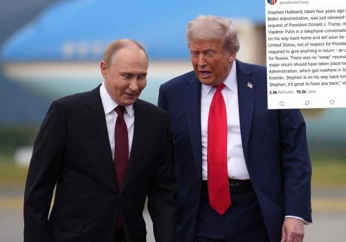 Kolejny krok w drodze do zbliżenia Trumpa z Putinem. Rosja zwalnia Amerykanina z więzienia