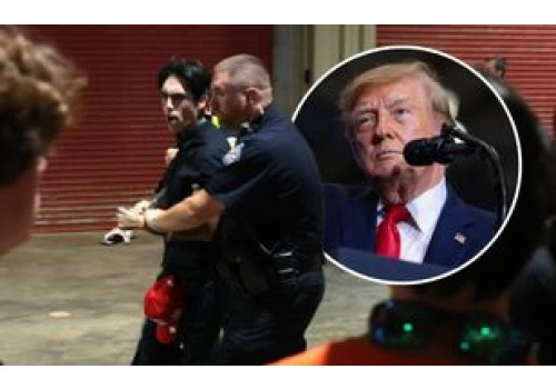 Problemy Trumpa na wiecu wyborczym. Wyprowadzali ludzi z hali