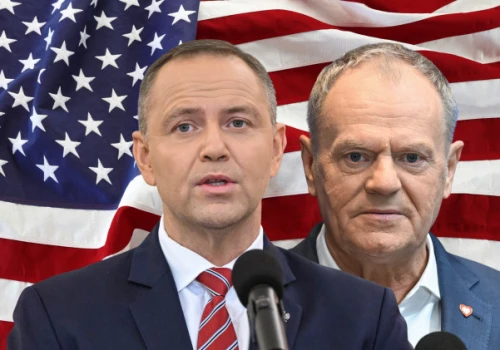 Polaków zapytano, który z polityków lepiej działa na rzecz relacji z USA