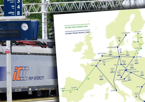Europa dużych prędkości. UE ujawnia plan i pokazuje mapę. Pociąg ma wygrać z samolotem