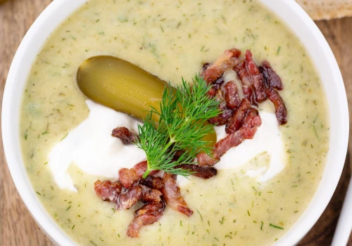 Zupa ogórkowa krem