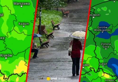 Będą dwie fale silnego deszczu, a potem nagły zwrot. Jest data największych opadów