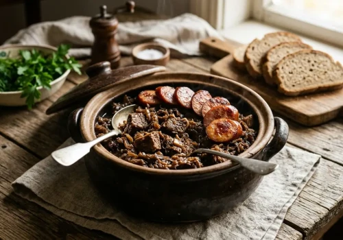 Bigos po hultajsku – z Kucharki Litewskiej
