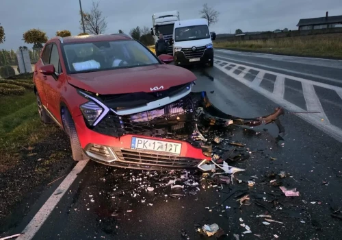 Wypadek na drodze z Ostrowa do Kalisza
